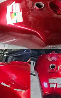 صافکاری و نقاشی موتورسیکلت (باک  فلاپ  رینگ )