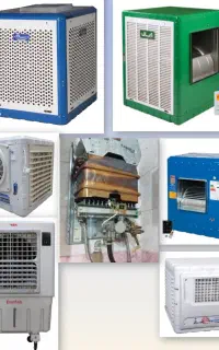 سرویس و تعمیر انواع کولر های آبی و آبگرمکن در محل