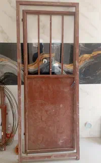 درب آهنی سرویس بهداشتی 80در2متر