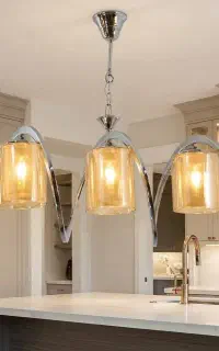 لوستر فنری تک شاخه