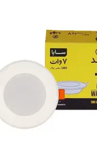 پنل سقفی توکار هالوژن 7 وات مهند *