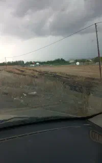 ملک در گرجان بر جاده