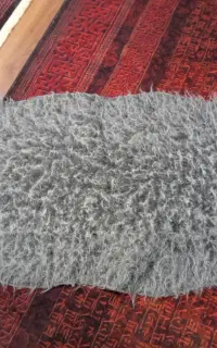 پادری خز دار رنگ طوسی