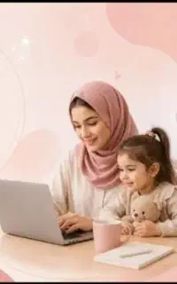 کار در منزل با گوشی.