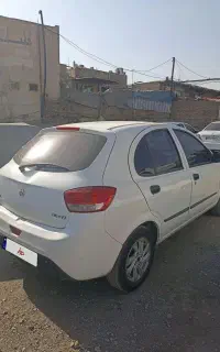تیبا 2 سفید 96 بی رنگ