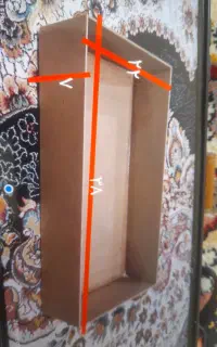 جعبه چوبی برای میوه عمده