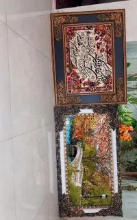 دوعدد تابلو فرش به فروش میرسد