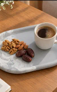 سینی از جنس سنگ مصنوعی