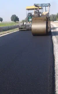 اجرای زیرسازی،محوطه سازی و آسفالت نقدی و چک