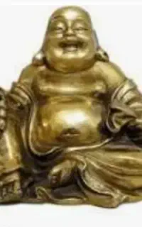 ۳ عدد مجسمه بزرگ سفالی بودا و پری باهم ۲ تومن