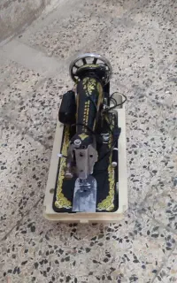 چرخ خیاطی بادستگاه پدال برقی سالم
