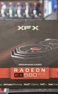 کارت گرافیک RX580 xfx  هشت گیگ