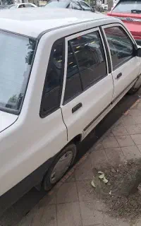 پراید ۸۹ تکسوز سفید شاسی سالم