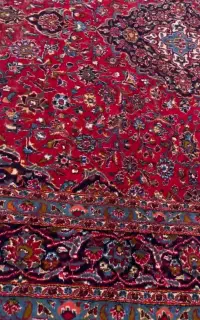 فرش۱۲ متری۱۲۰سال‌قدمت‌ بافت کاشان