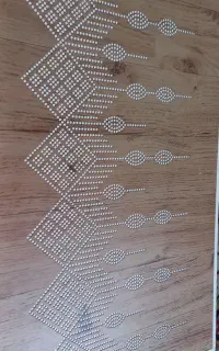 قالب نگین لباس شال عبا