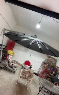 چتر ساحلی و کافه چتر رستورانی فضای باز