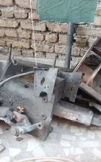 اکسل جلوی تراکتور