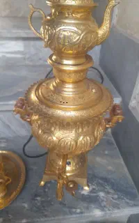 ست کامل ظروف برنجی زیبا