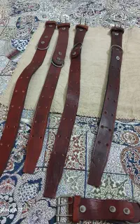 قلاده سگ چرمی