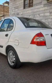 تیبا صندوق‌دار. مدل 1391 بیرنگ.کم کارکرد. در حد