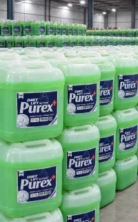 مایع ده لیتری لباسشویی.ظرفشویی.دستشویی purexپلاس