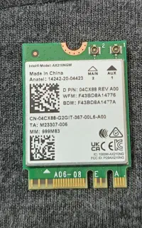 کارت وایرلس لپ تاپ AX210NGW