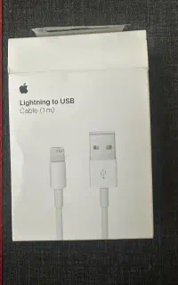 کابل اپل lighting to USB اورجینال