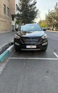 تشریفات اجاره خودرو اجاره ماشین رنت سانتافه مشکی