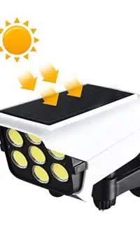 چراغ اضطراری خورشیدی ضداب سنسوردارطرح دوربین