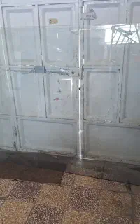درب شیشه سکیوریتی مغازه فروشگاه