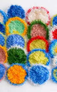 اسکاج بزرگ دستبافت ،تنوع رنگ ،سایز بزرگ