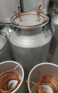 دیگ گلاب گیر۳۰۴تقطیر گلاب گیری عرق عرقگیری