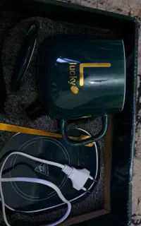 ماگ حرارتی لاکی به همراه صفحه گرم کن برقی