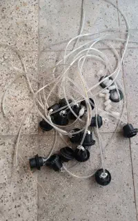سر پیچ آویز شفاف