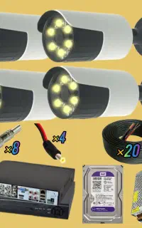 دوربین مداربسته با قابلیت ضبط تصاویر با کیفیت 4K