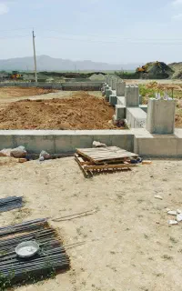 آرماتوربندی فنداسیون سقف و....  صایین قلعه واطراف