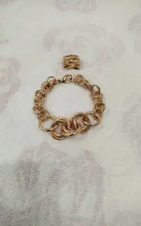 دستبند انگشتر گوشواره و زنجیر ژوپینگ