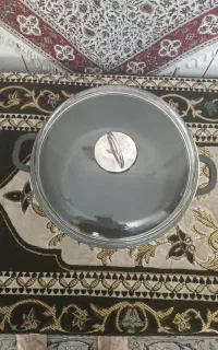 قابلمه چدنی سایز ۳۰داخل تفلون