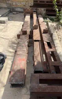 تیرآهن ۱۴ دوبل ورق کارشده