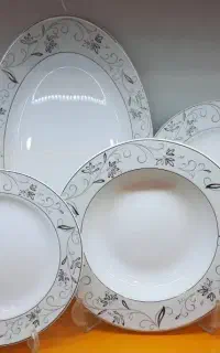 پیش دستی چینی زرین طرح گلوریا