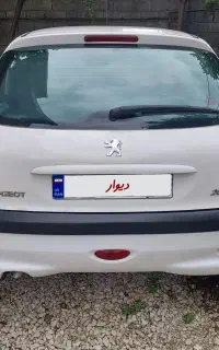 پژو ۲۰۶ تیپ ۲ مدل ۸۸
