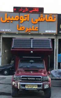 احیای رنگ. پولیش کاری. نقاشی ماشین