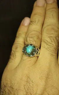 انگشتر نقره فیروزه