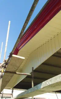 نقاشی ساختمان، نما وصنایع فلزی