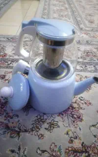کتری قوری  لعابی وپیرکس