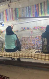کار گاه قالی
