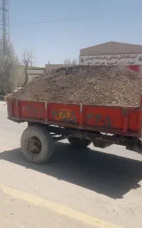 حمل شن ماسه نخاله خاک باغچه باقیمت مناسب