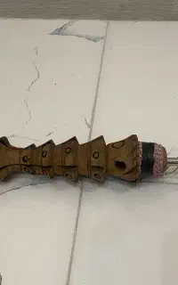 چوب قلیان ۳۵ سانتی دست ساز