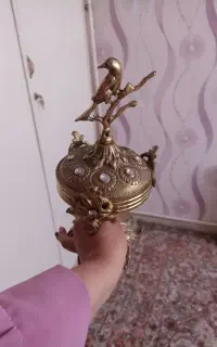 قندان و شکلات خوری برنزی