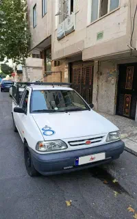 پراید وانت 1402 بدون رنگ